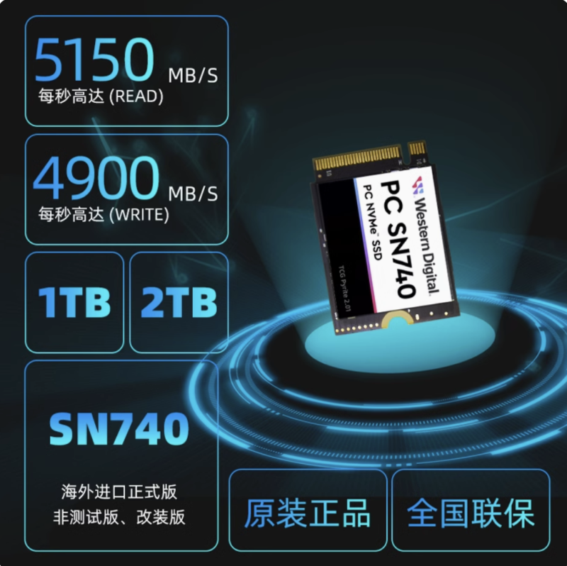 SSD Диск M2 2230 SN740 / 2Tb