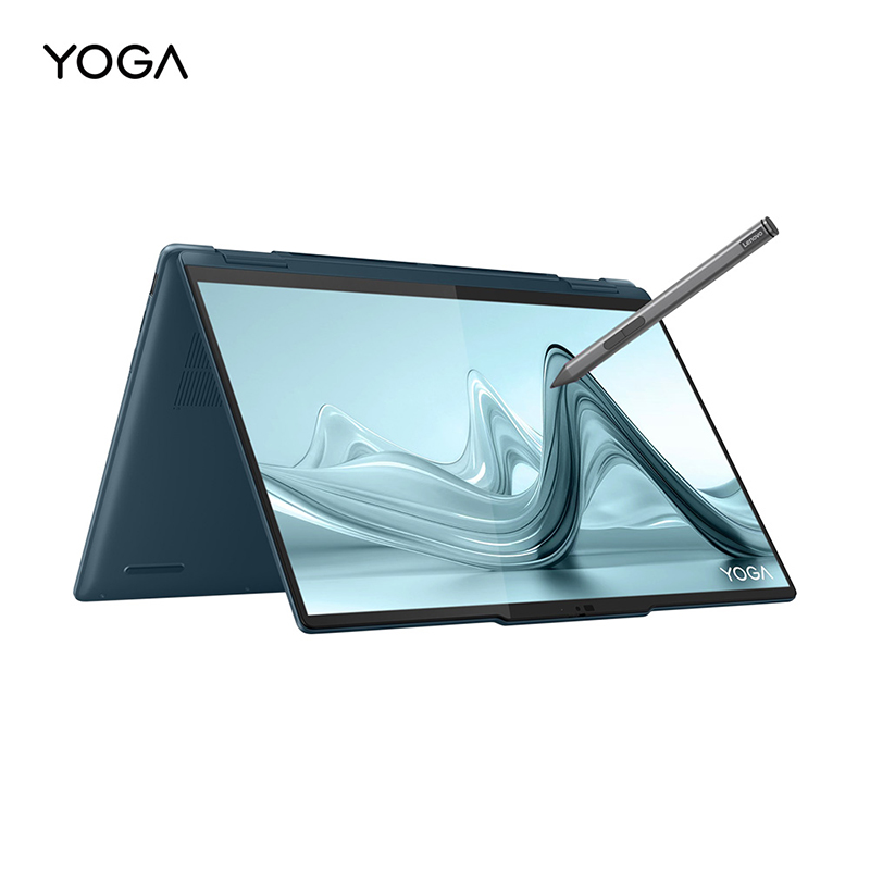 Ноутбук Lenovo Yoga Air 14c / Ultra 7 155H / 32 ГБ / 1 ТБ / OLED / Touch Screen / 360° / Синий